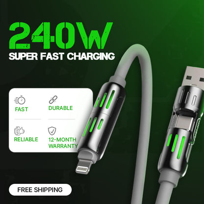4-in-1 Multi USB Charging Cable