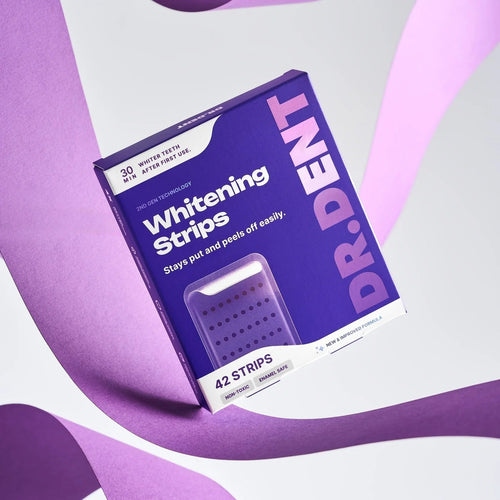 Dr. Dent Purple Teeth Whitening Strips