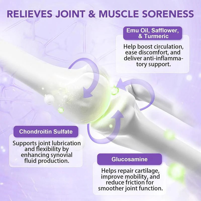 KREAIN Joint Pain Relief Purple Gel